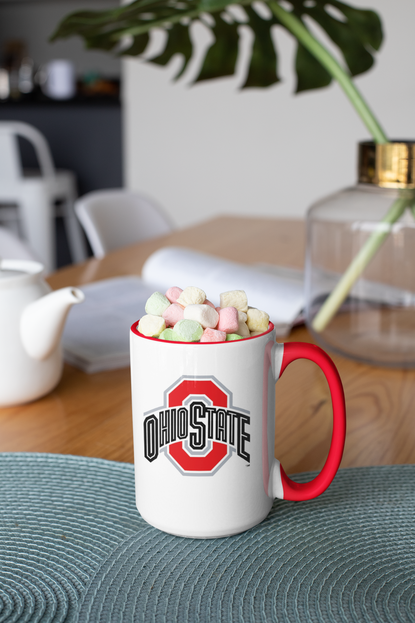 Ohio State Buckeyes coffee mug.