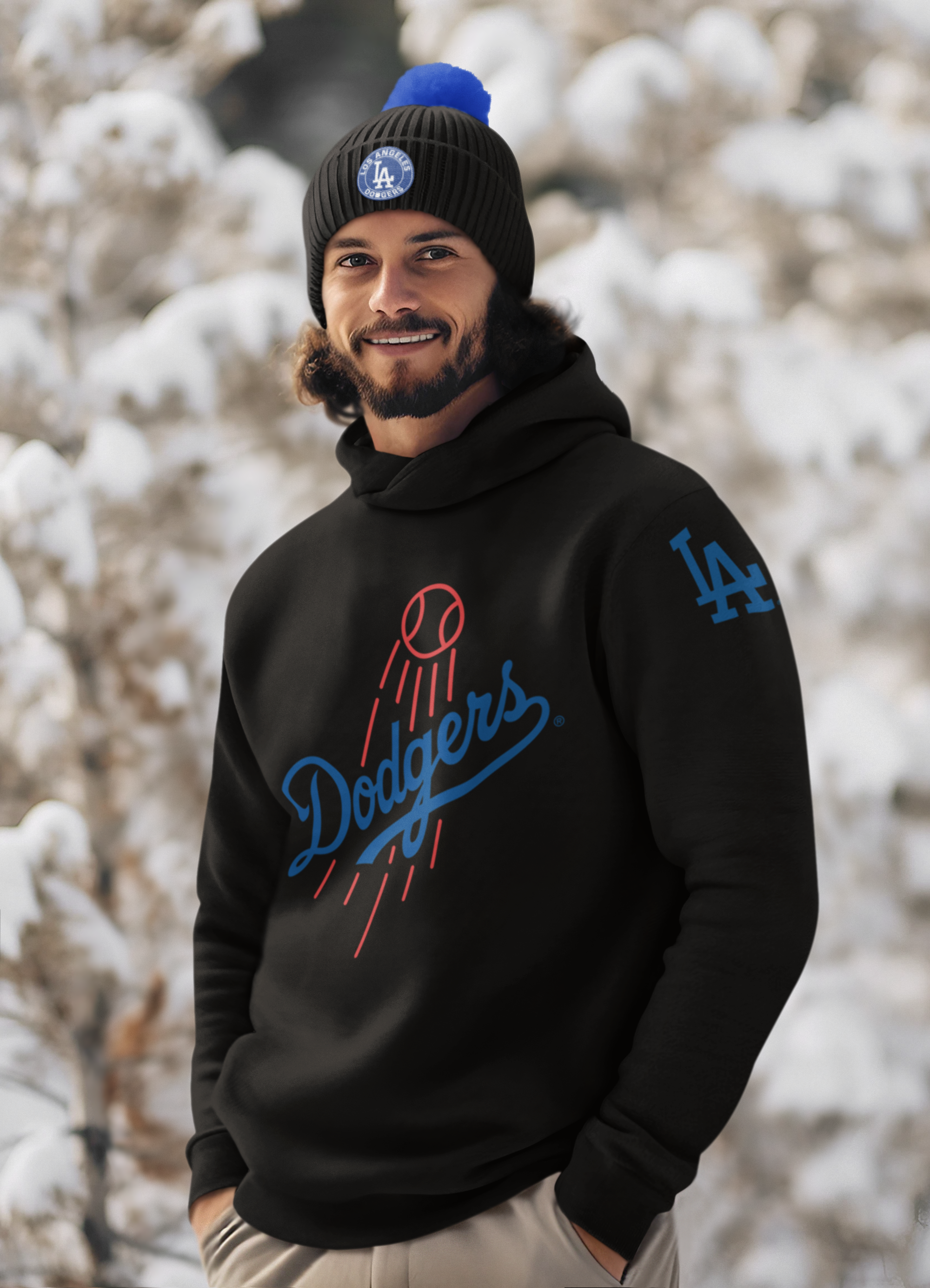 LA Dodgers hoodie FREE SHIPPING!!!