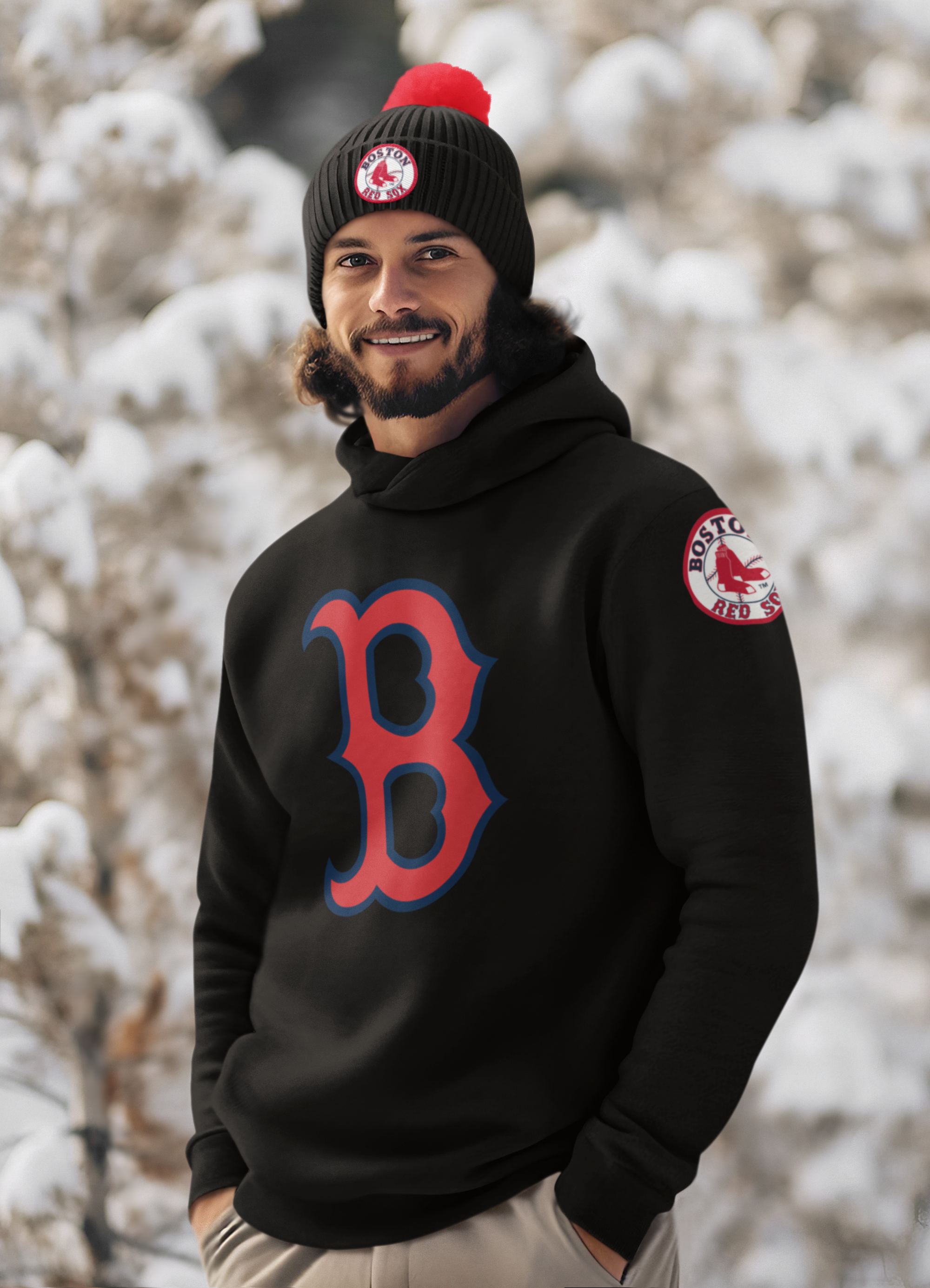 Boston Red Sox Hoodie FREE SHIPPING!!!