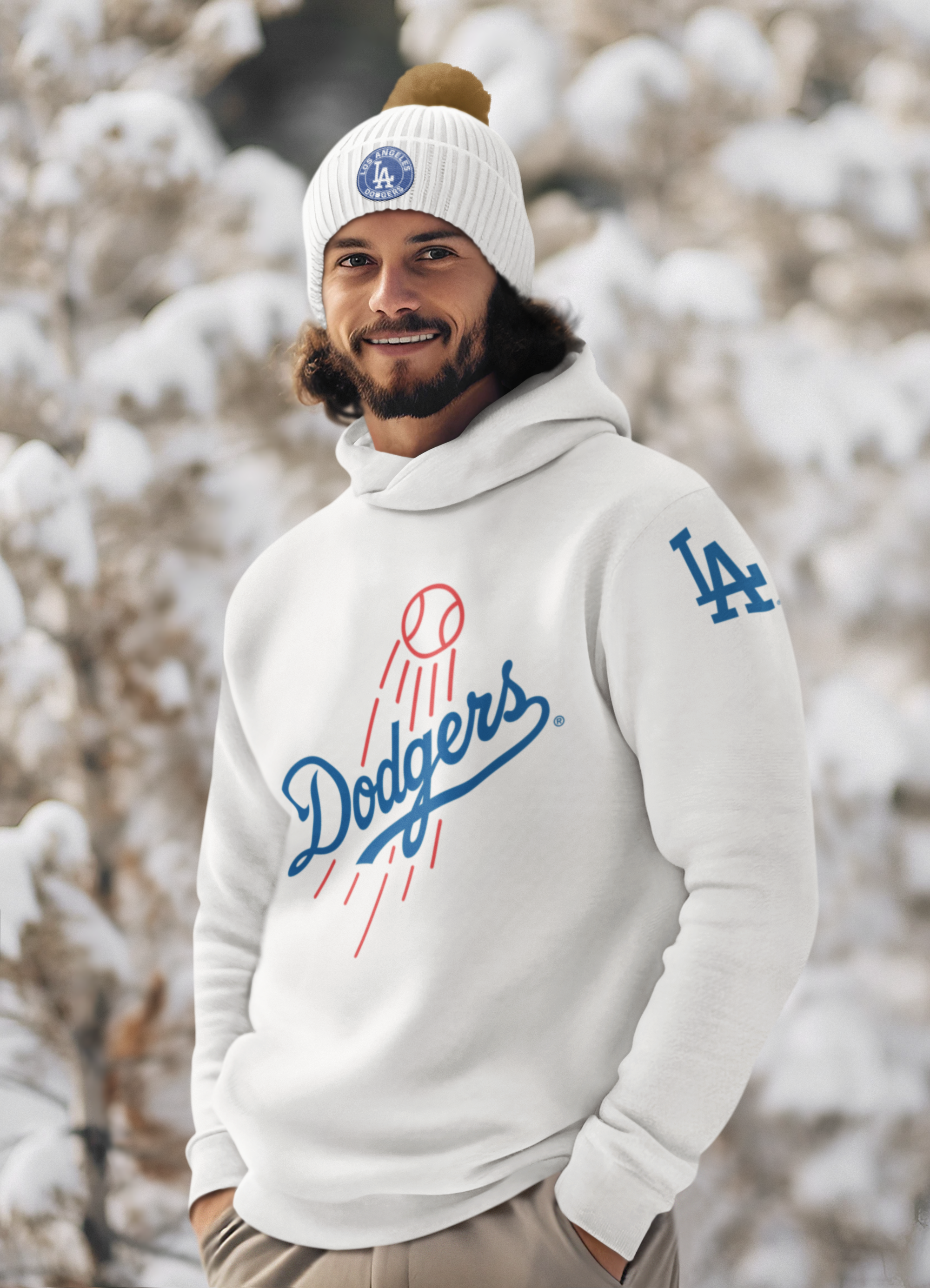 LA Dodgers hoodie FREE SHIPPING!!!