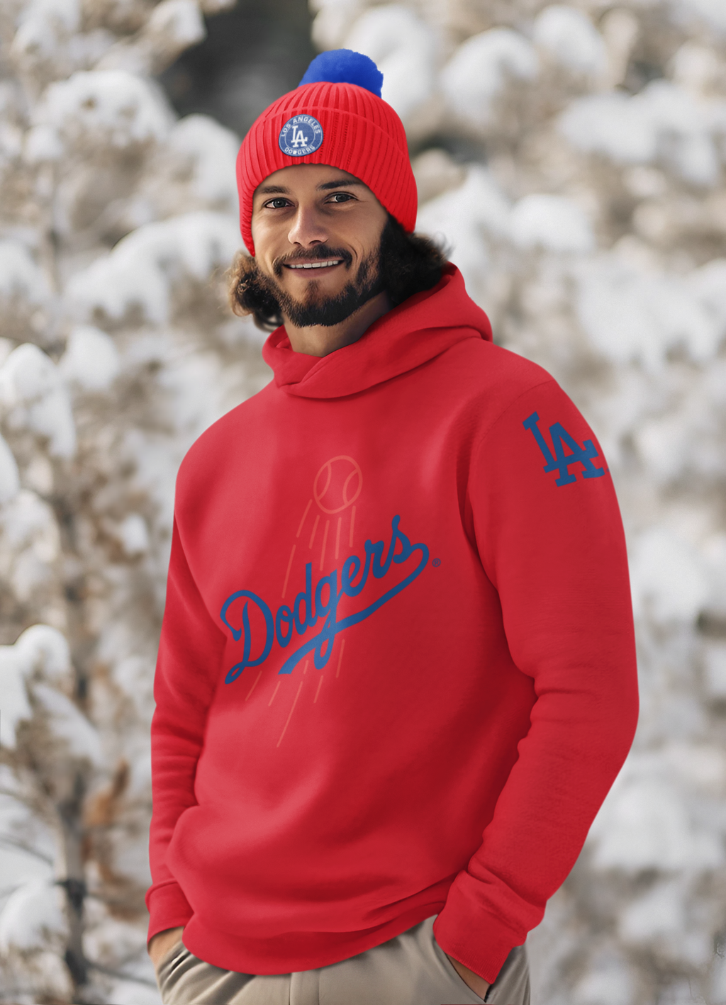 LA Dodgers hoodie FREE SHIPPING!!!