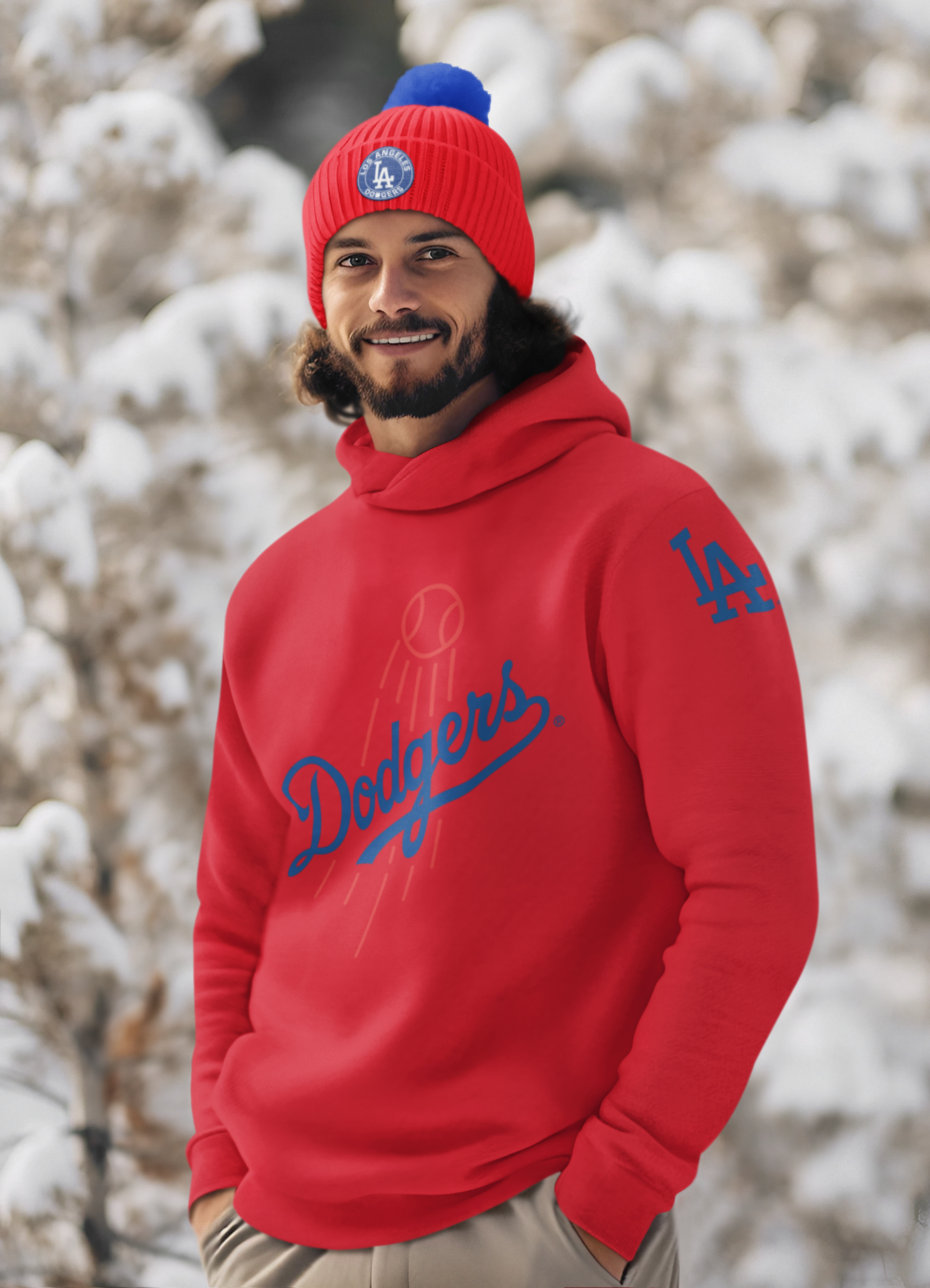 LA Dodgers hoodie FREE SHIPPING!!!
