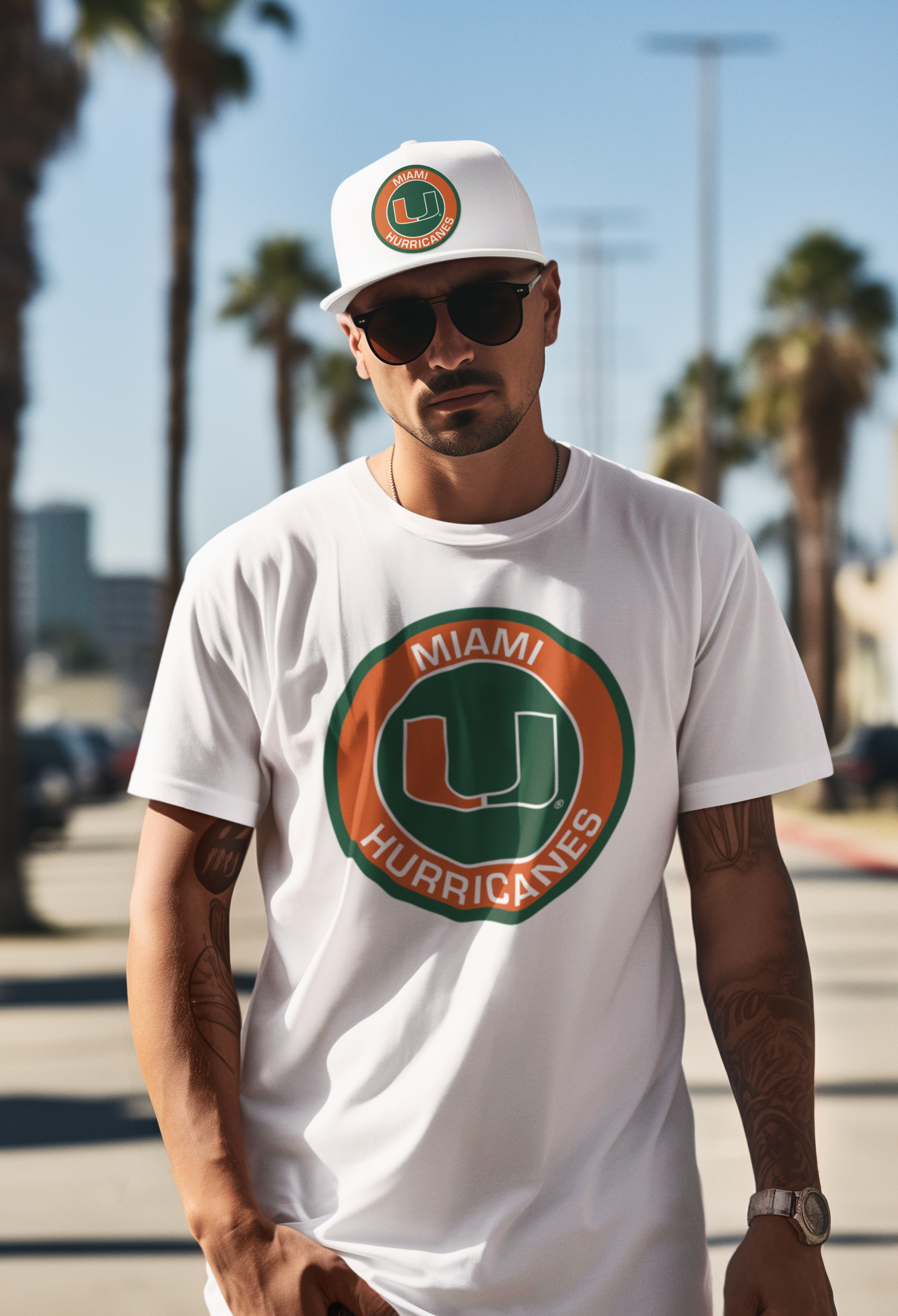Miami Hurricanes T-Shirt  FREE SHIPPING!!!