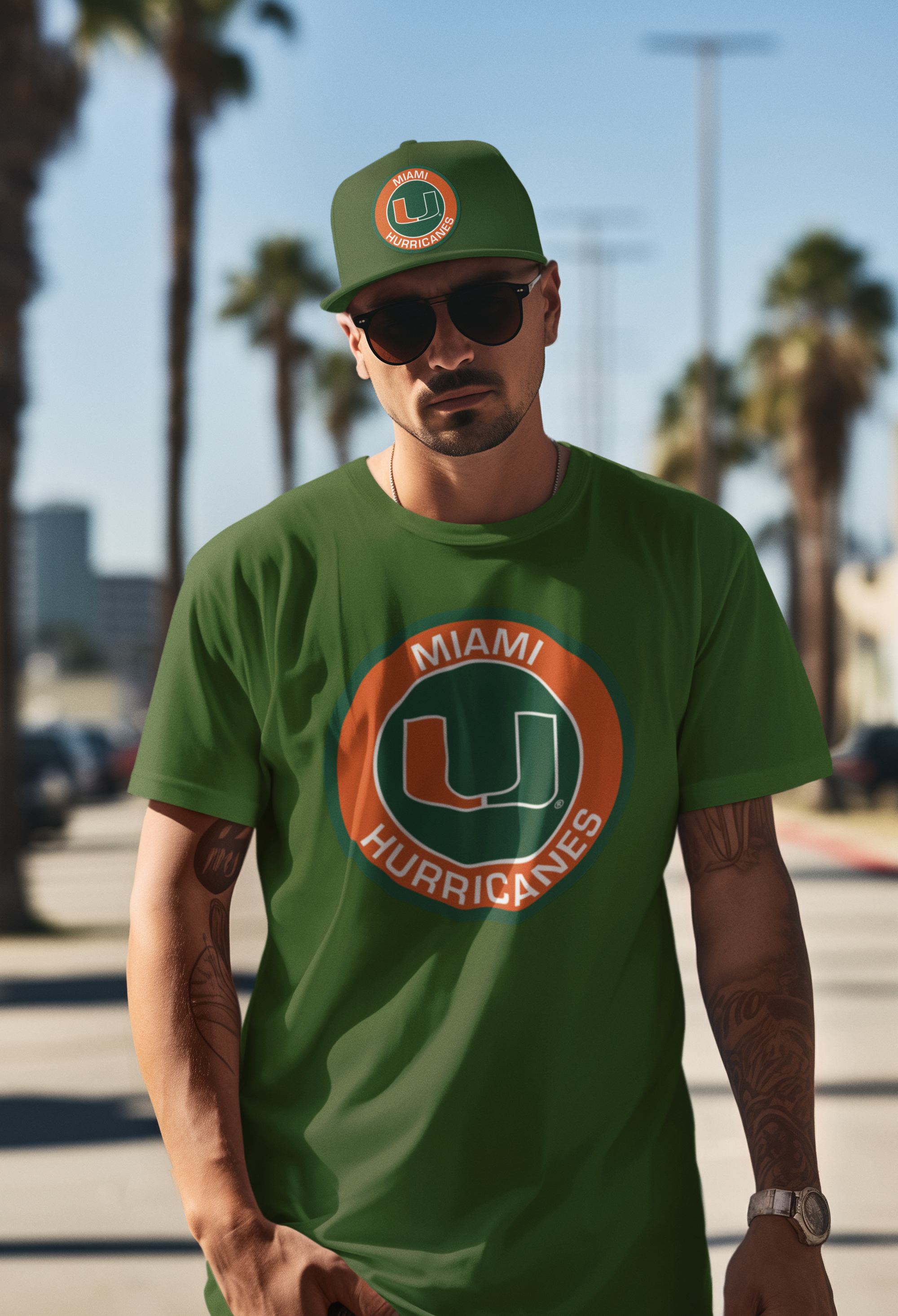 Miami Hurricanes T-Shirt  FREE SHIPPING!!!
