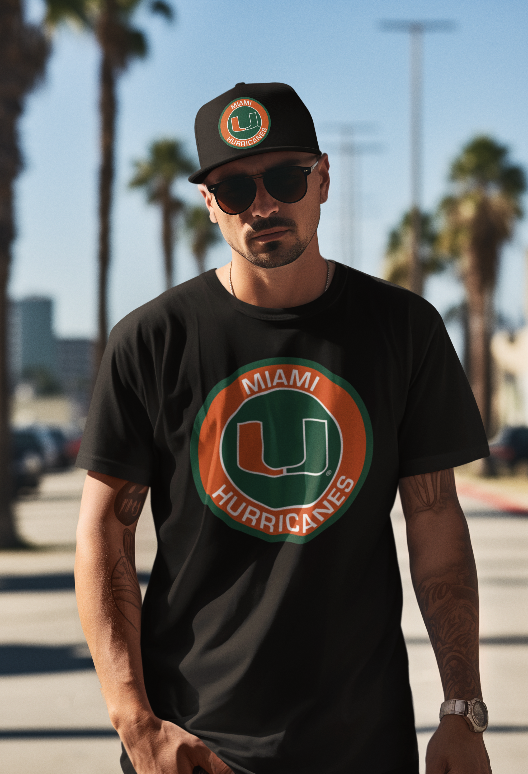Miami Hurricanes T-Shirt  FREE SHIPPING!!!