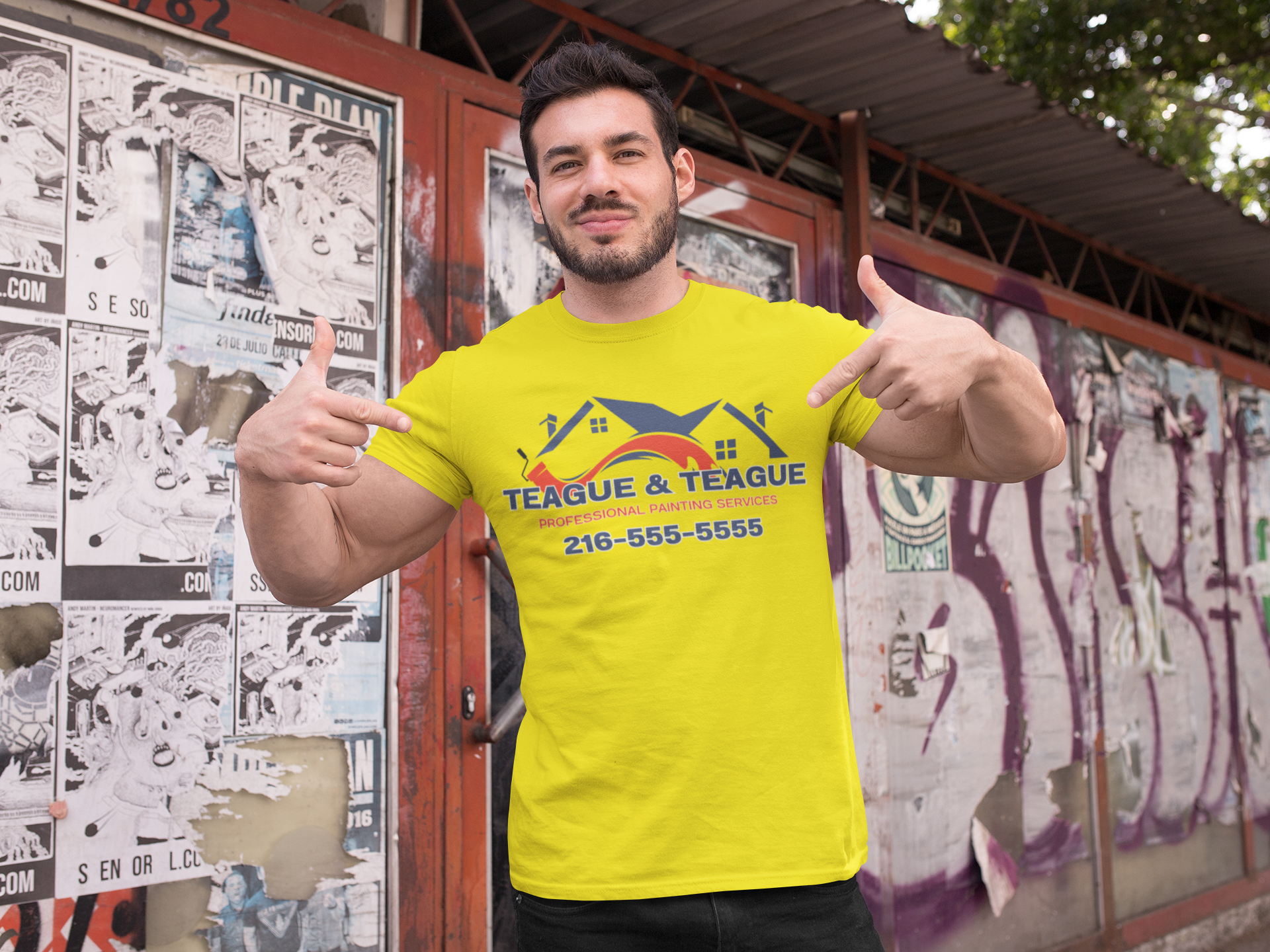 Custom Business T-Shirts. FREE SHIPPING!!!